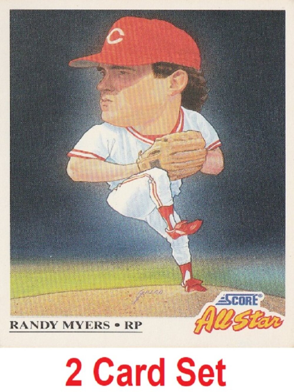 Randy Myers MLB Baseball Card Collection